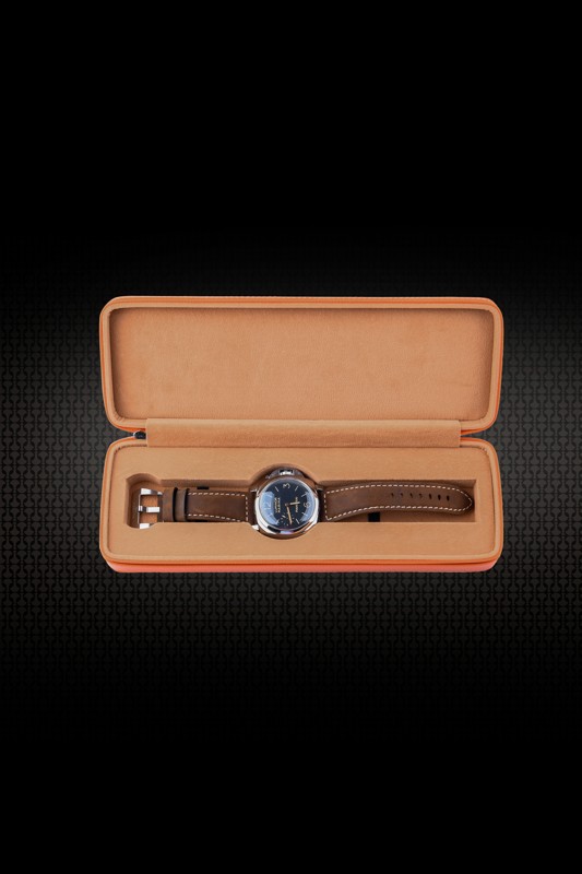 Vagenari维瑞亚 手表收纳表盒 旅行便携式表盒 超纤皮