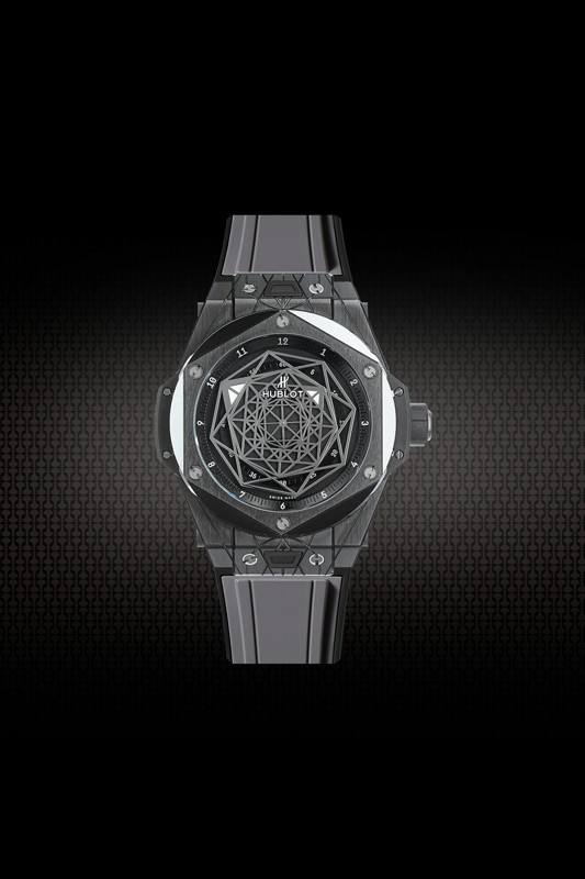 维瑞亚橡胶表带适用于宇舶BigBang刺青一代45mm 415