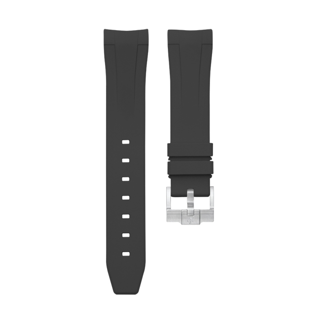 维瑞亚橡胶表带适用于劳力士恒动39mm 114300 针扣