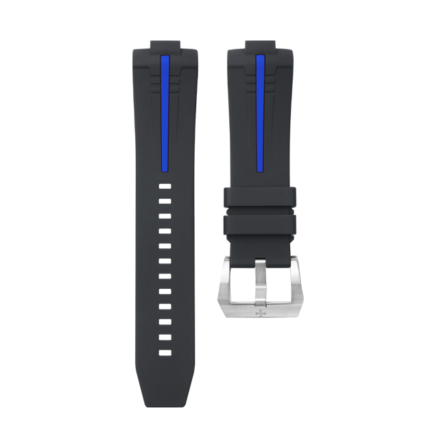维瑞亚VAGENARI 橡胶表带适用于沛纳海Pam01312 Pam01313 Pam01314 专用胶带