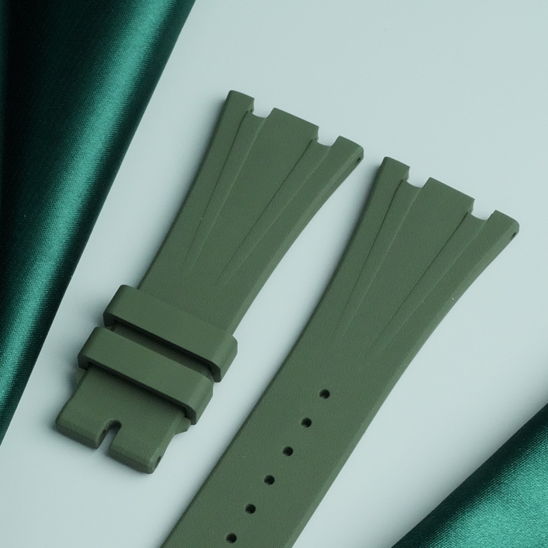 维瑞亚橡胶表带适用于爱彼皇家橡树15305OR 39mm