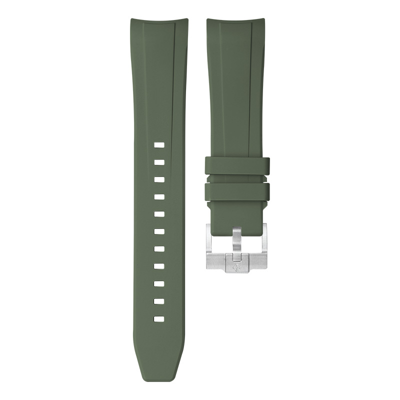 Vagenari维瑞亚橡胶表带适用于帝舵碧湾银壳39mm M79010