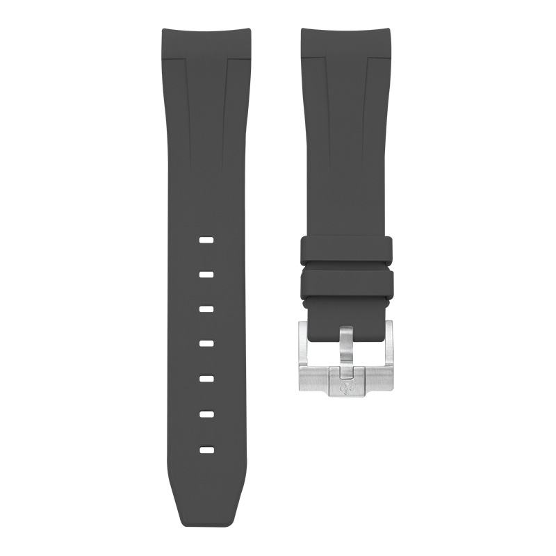 维瑞亚橡胶表带适用于劳力士216570探险家II 42mm