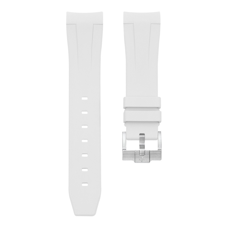 维瑞亚橡胶表带适用于劳力士216570探险家II 42mm