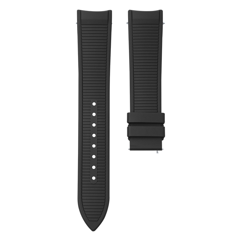 维瑞亚橡胶表带适用于伯爵POLO 42MM 三针款